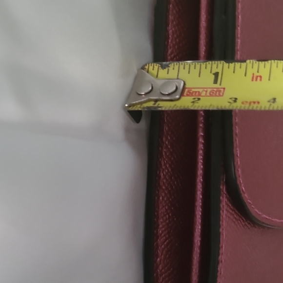 Coach Metallic Pink Wristlet Clutch - Picture 7 of 7